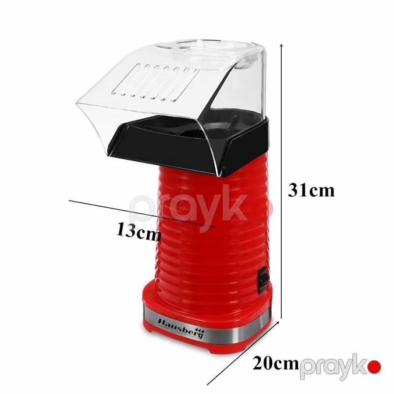 Hausberg HB-900 RS Elektrik Popkorn Aparatı 1200W — Digər mətbəx texnikası, Bakı (4)
