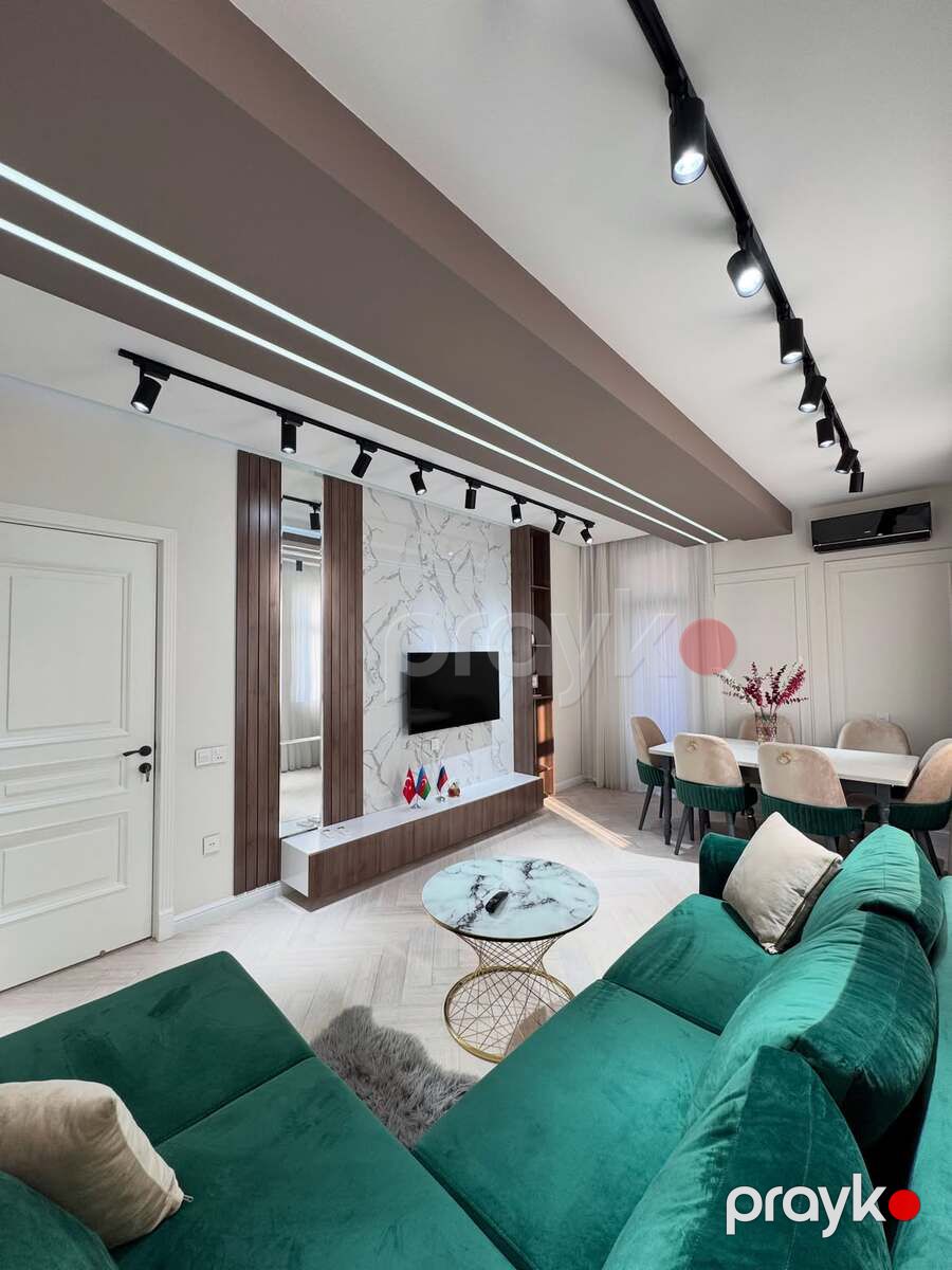 İcarəyə verilir 3 otaqlı yeni tikili 125 m² — Mənzil, Bakı (2)