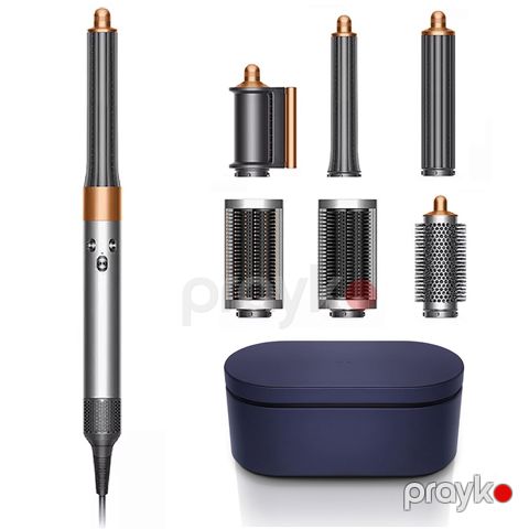 Dyson Airwrap Complete Long HS05 Gold Çoxfunksiyalı Saç Düzləşdirici Dyson Fen Dəsti Qızılı Rəngli — Bakı