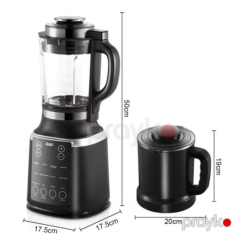 Çoxfunksiyalı 2-də 1 Arada Rəqəmsal Ekranlı Blender Dəsti RAF Elektrikli Peşəkar Üyüdücü Kombayn Dəsti — Blenderlər, xırdalayanlar və mikserlər, Bakı (6)