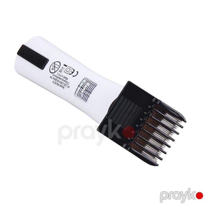 Simsiz Tənzimlənən Elektrikli Saqqal Təraş Maşını Peşəkar Saç Saqqal Kəsici Maşın 220-240W — Usturalar, trimmerler və epilyatorlar, Bakı (5)