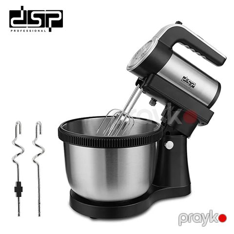 DSP KM-3058 Elektrikli Mikser Xəmir Qarışdırıcı Yumurta Çırpıcı Mikser 400W — Bakı