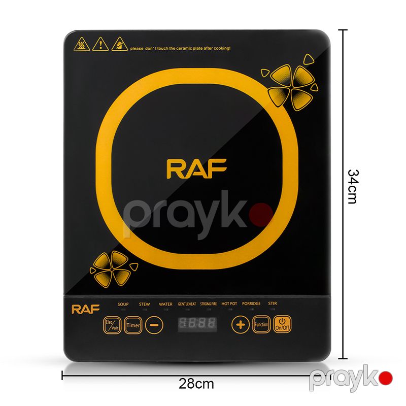 RAF R.8016 Sensorlu İdarəetmə Tək Ocaqlı Plitə elektrikli 2200 Vt İnduksiyalı plitəsi — Plitələr, Bakı (4)