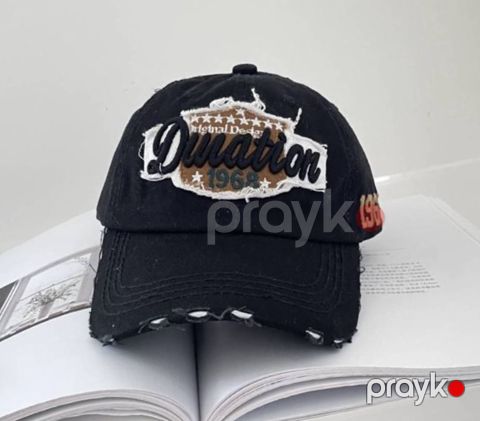 Beysbolka uniseks DURATION_black_001, qara, ölçü One size — Bakı
