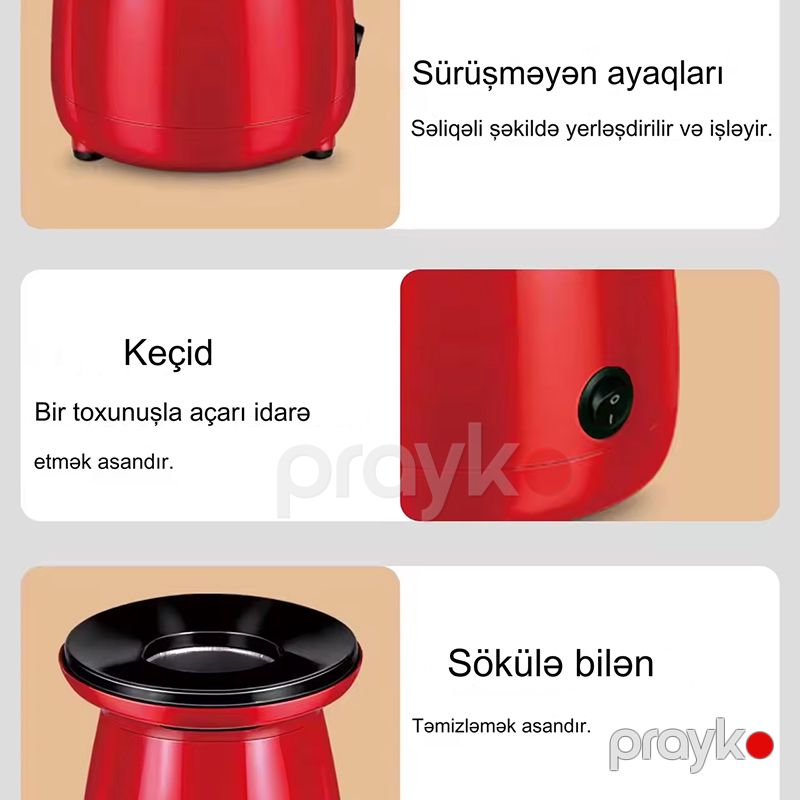 Sonifer SF-4014 Yağsız Portativ Popkorn Maşını — Digər mətbəx texnikası, Bakı (2)