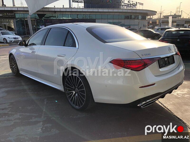 Mercedes s class, 2023 il — Minik avtomobili icarəsi, Bakı (3)