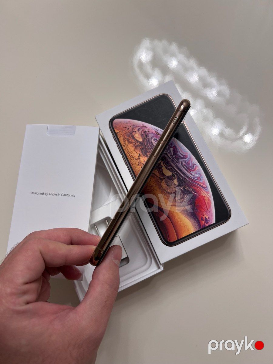 Apple iPhone XS Gold 256GB/4GB — Smartfonlar, Bakı (5)
