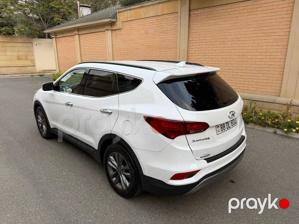 Hyundai Santa Fe, 2.0 L, 2016 il, 107 600 km — Avtomobillər, Bakı (11)