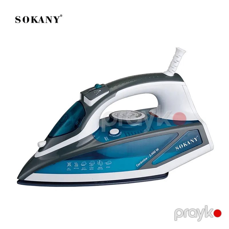 Sokany EL 8888 Yüksək Keyfiyyətli Buxar Ütüsü 2400W Gücə Məxsus Professional Buxar Ütüsü — Ev texnikası, Bakı (3)