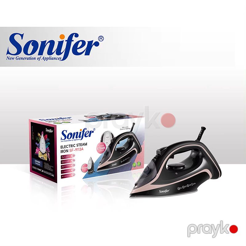 Sonifer SF-9113A Professional Ütü Yüksək Keyfiyyətli Buxarlı Ütü 2400W Gücündə — Ev texnikası, Bakı (3)