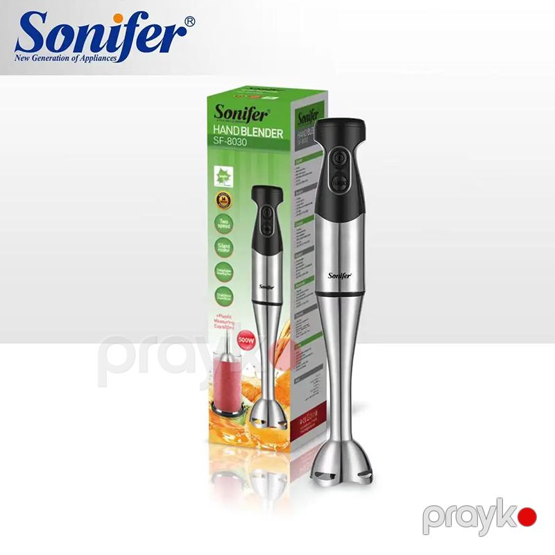 Sonıfer SF-8030 Çoxfunksiyalı Elektrikli Blender Dəsti Əl Blenderi Smoothie Blender 500 W — Blenderlər, xırdalayanlar və mikserlər, Bakı (2)