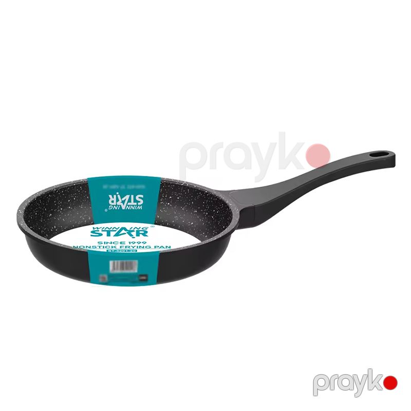 Winning Star ST-5201 24 sm Alüminium Yapışmayan Dairəvi Qranit Tava Qara Rengli — Qablar və mətbəx əşyaları, Bakı (2)