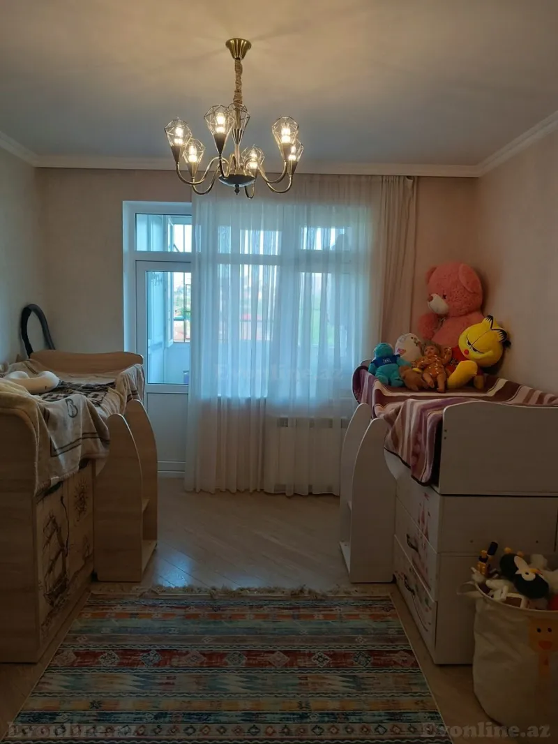 Satılır 3 otaqlı Mənzil Köhnə tikili 64 m² Bakı, Binəqədi r., Biləcəri — Mənzil, Bakı (8)