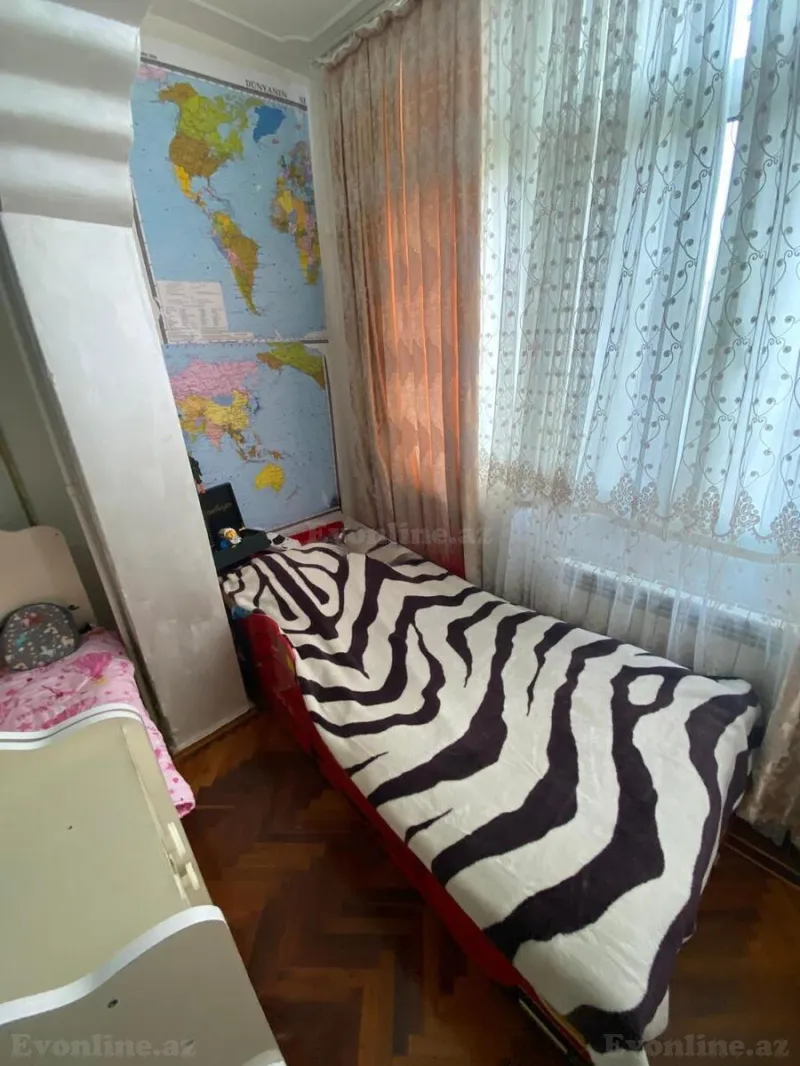 Satılır 2 otaqlı Mənzil Köhnə tikili 65 m² Bakı, Binəqədi r., Nəsimi m., 9-cu mikrorayon — Mənzil, Bakı (3)