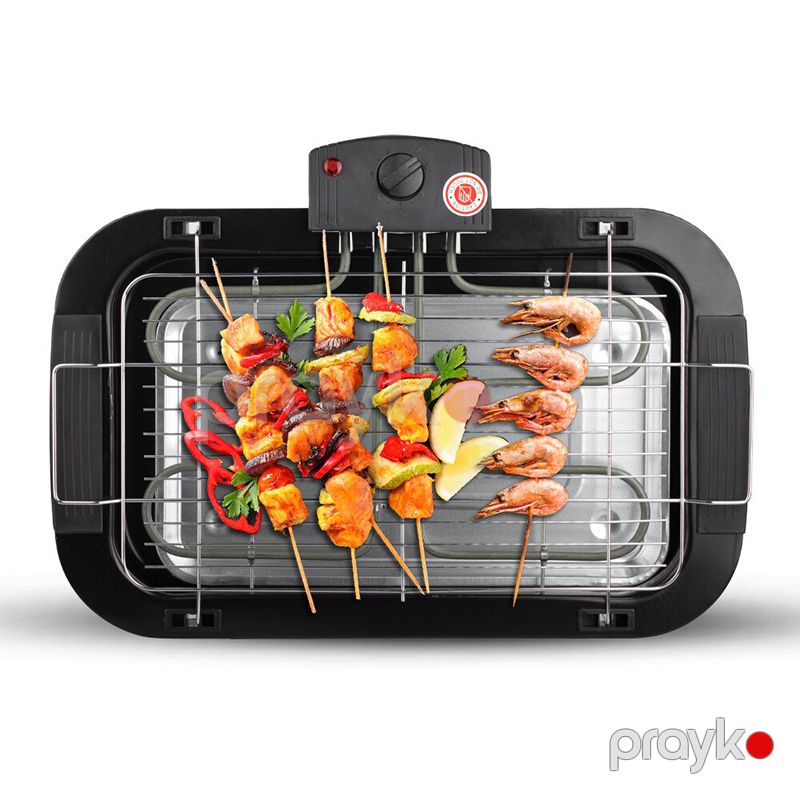 Elektrikli Qril RAF Tüstüsüz Barbekü Maşını 2000W Gücə Məxsus Qapalı manqal R.5301 220V Temperatur Nəzarəti Elektrikli Manqal — Soba və qrillər, Bakı (2)