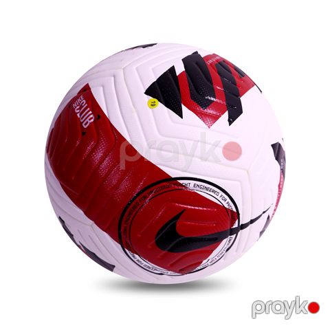 Professional Nike Strike Futbol Topu Qırmızı Ağ №5 Orjinal Futbol Topu — Bakı