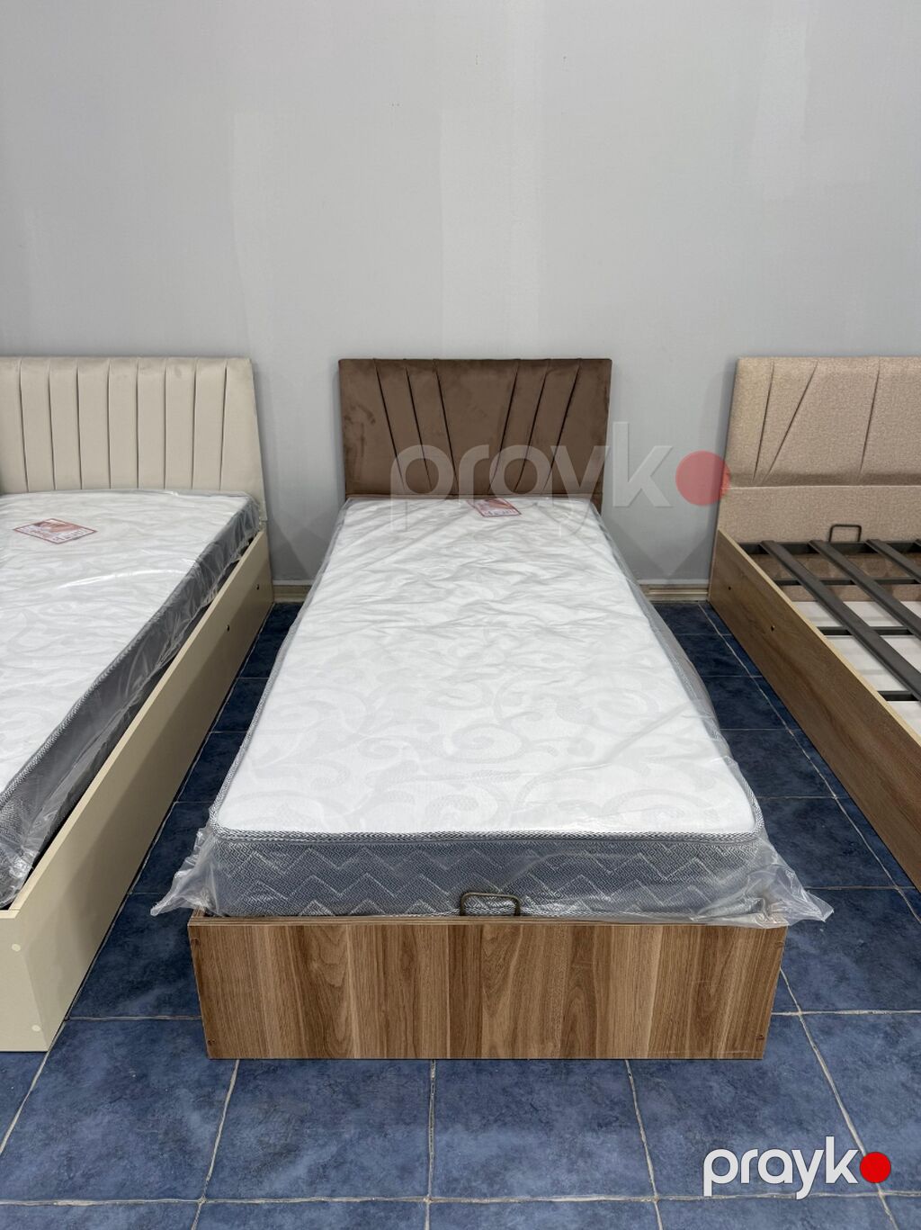 Yeni, Təknəfərlik çarpayı, Bazalı, Matras ilə — Yataqlar, Bakı (8)