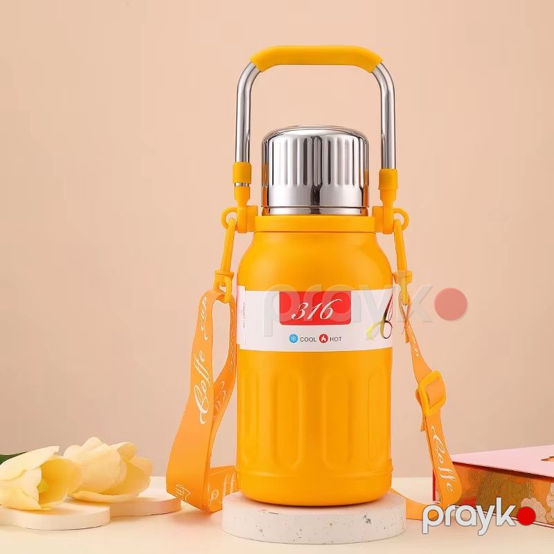 Classic Hoto Hotpot555 çoxrəngli 1000 ml paslanmayan polad termos flakonu Termos qab 316 BPA-sız ikiqat divarlı vakuum termos — Termos və termoş, Bakı (3)