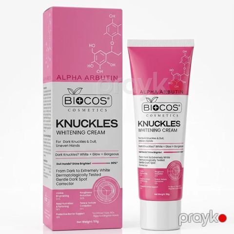 Biocos Knuckles Whitening Cream – Əl Oynaqları üçün Ağardıcı Krem (50 q) — Bakı