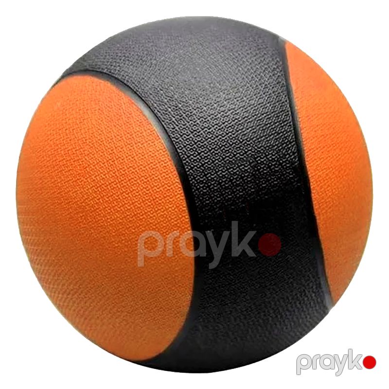 Fitness topu rezin tibb topu fitness ağırlıq topları bel qarın reabilitasiyası təlimi üçün 3 kq medicine ball — Fitness və yoqa, Bakı (3)