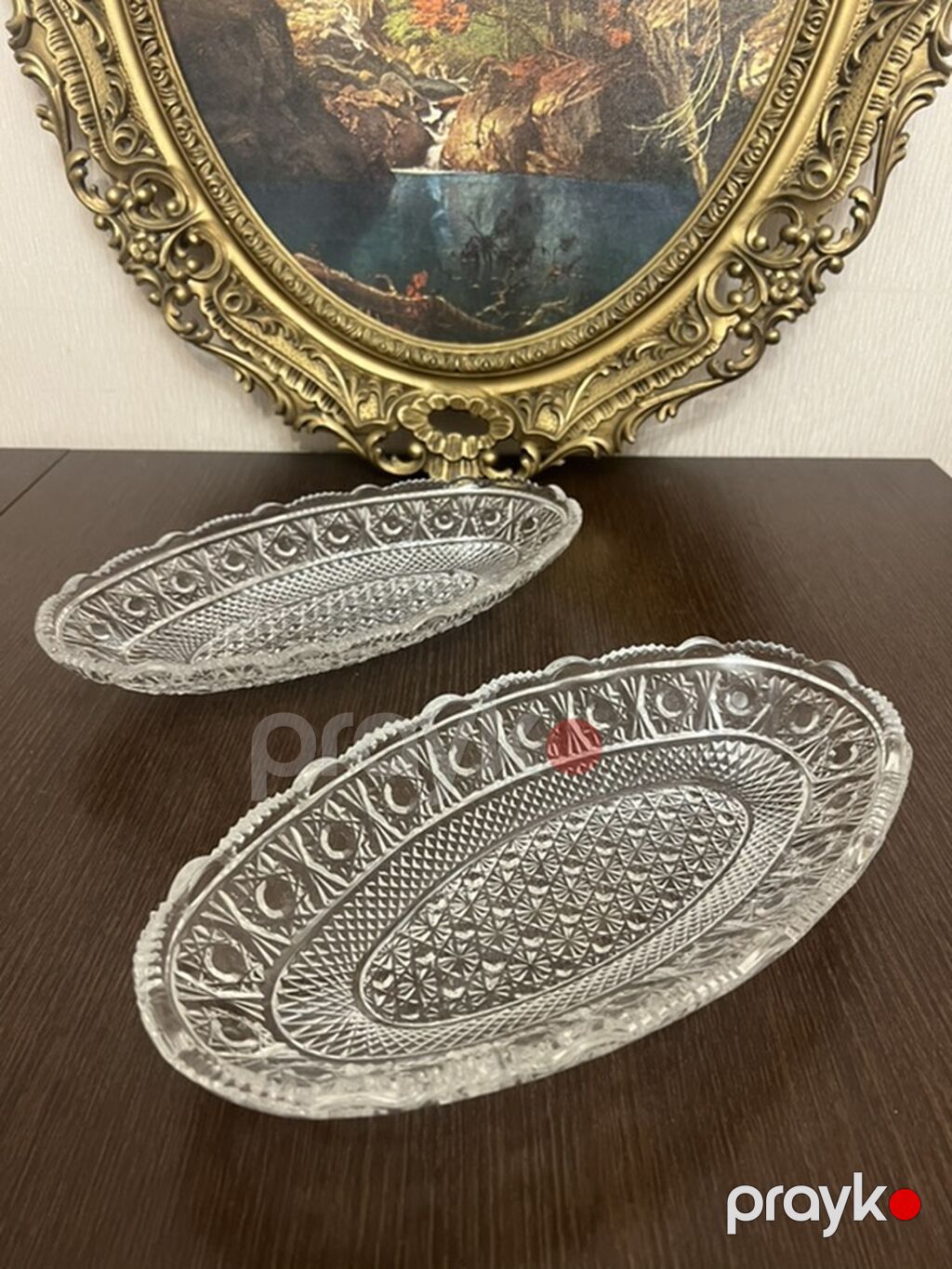 Boşqablar, 2 ədədli dəst, rəng - Ağ, Şüşə — Süfrə qabı, Bakı (2)