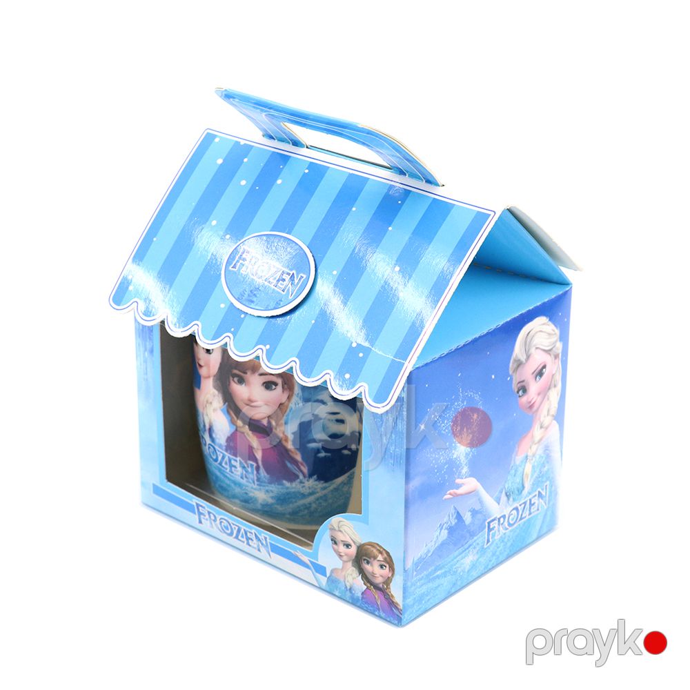 Disney Frozen Cizgi Filmi Personajı Gözəl Dondurulmuş Şahzadə Anna Elsa Olaf 400ml Keramika Fincan Hədiyyəlik Qutuda — Qablar və mətbəx əşyaları, Bakı (3)