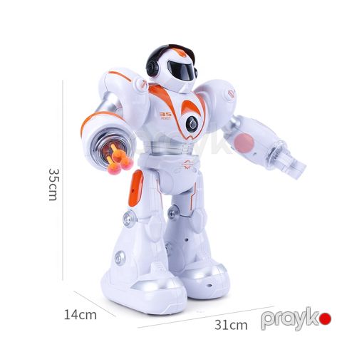 Play Smart Proqramlaşdırılan Robot – Pultla İdarə Olunan, Rəqs Edən və Yumşaq Ox Atan İnteraktiv Oyuncaq — Bakı
