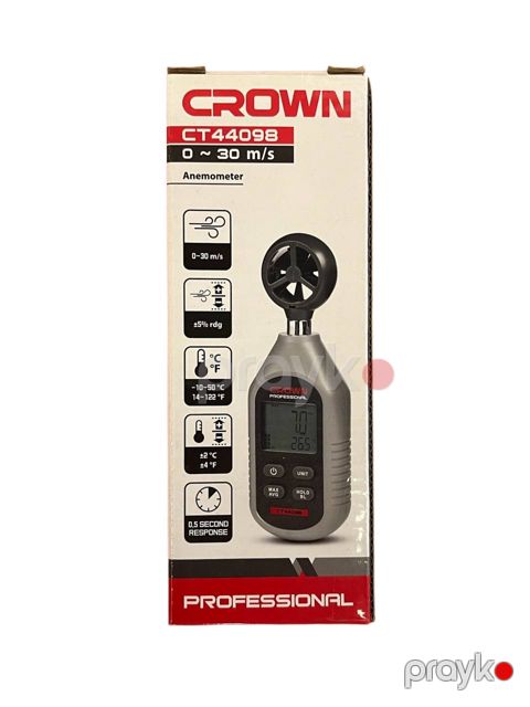 Anemometr Crown CT44098 — Bakı