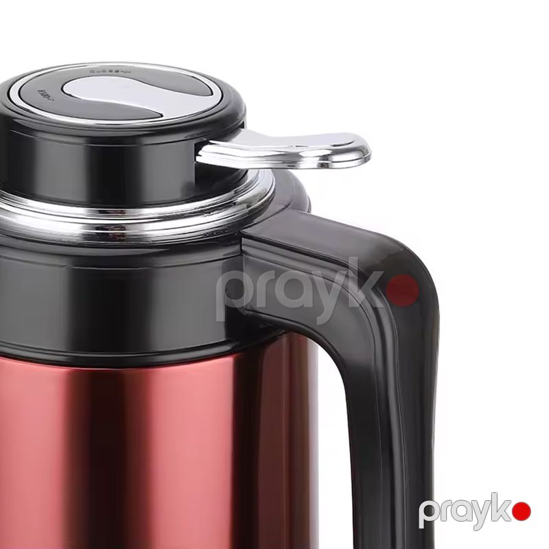 Mylongs MY-3066 Elektrikli Çaydan Paslanmayan Polad Çaydan Böyük Tutumlu 3L Termopot — Samovarlar, Bakı (4)