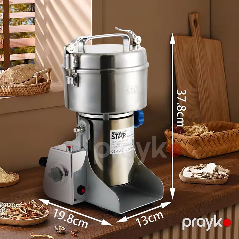 Winning Star ST-9401 Paslanmayan Polad Üyüdücü Qəhvə Ədviyyat Üyüdücü 900W — Digər mətbəx texnikası, Bakı (7)