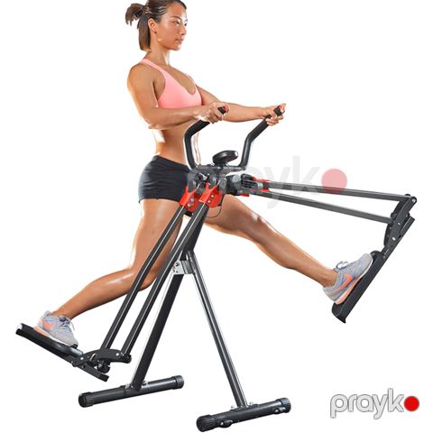 Çox Funksiyalı Elliptik Trenajor Walker JS-028 Qatlanan Kardio Məşq Aləti Ev Üçün Ayaq Avadanlığı 100Kq — Bakı