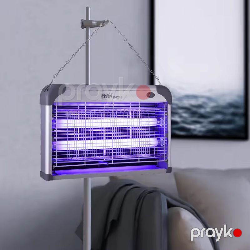 Wınnıng Star ST-4038 Elektrikli Ultrabənövşəyi Lampa Ağcaqanad Həşəratlara Qarşı Lampa 30W — Mallar, Bakı (4)