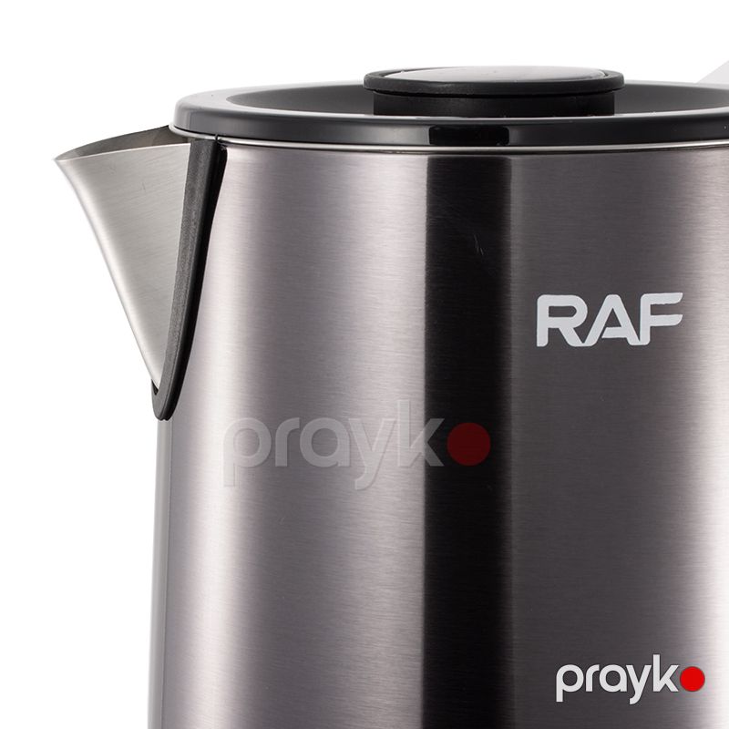 Elektrik Çaydanı RAF R7958 1500W, Suyun temperaturu göstəricisi Polad 3 l Elektrik çaydanı RAF-7958 — Elektrik çaydanları və termoslar, Bakı (2)