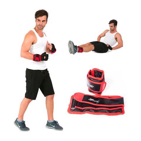 Sunlin Əl və Ayaq Üçün Ağırlıq İki Ədəd 2 x 1kq Qruz Tibbi İstifadə Üçün Uyğun Davamlı Sunlin Qruz — Fitness və Yoga