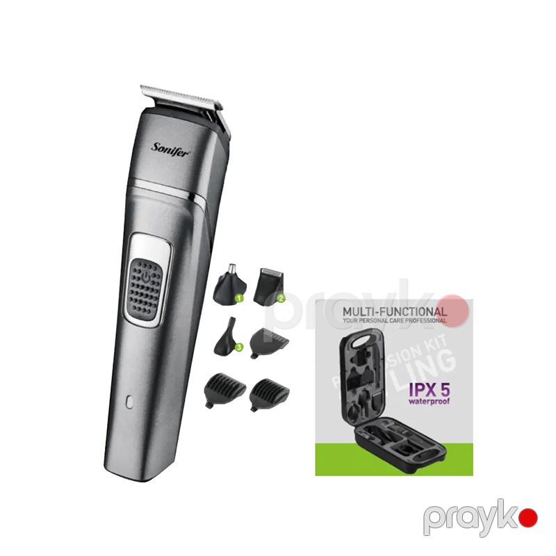 Sonifer SF-9556 Yüksək Keyfiyyətli Elektrikli Üzqırxan Saqqal Saç Trimmeri — Usturalar, trimmerler və epilyatorlar, Bakı (5)