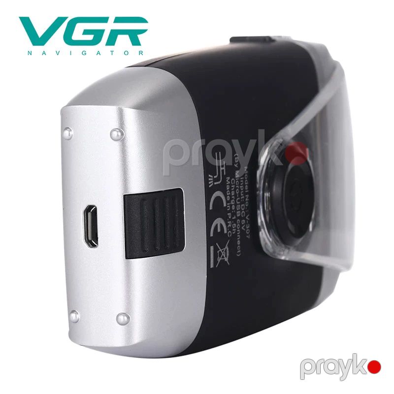 Suya Davamlı VGR-307 Professional Kişi Təraş Maşını Elektrikli Saç Təraş Maşını Elektrikli Üzqırxan Maşın — Usturalar, trimmerler və epilyatorlar, Bakı (4)