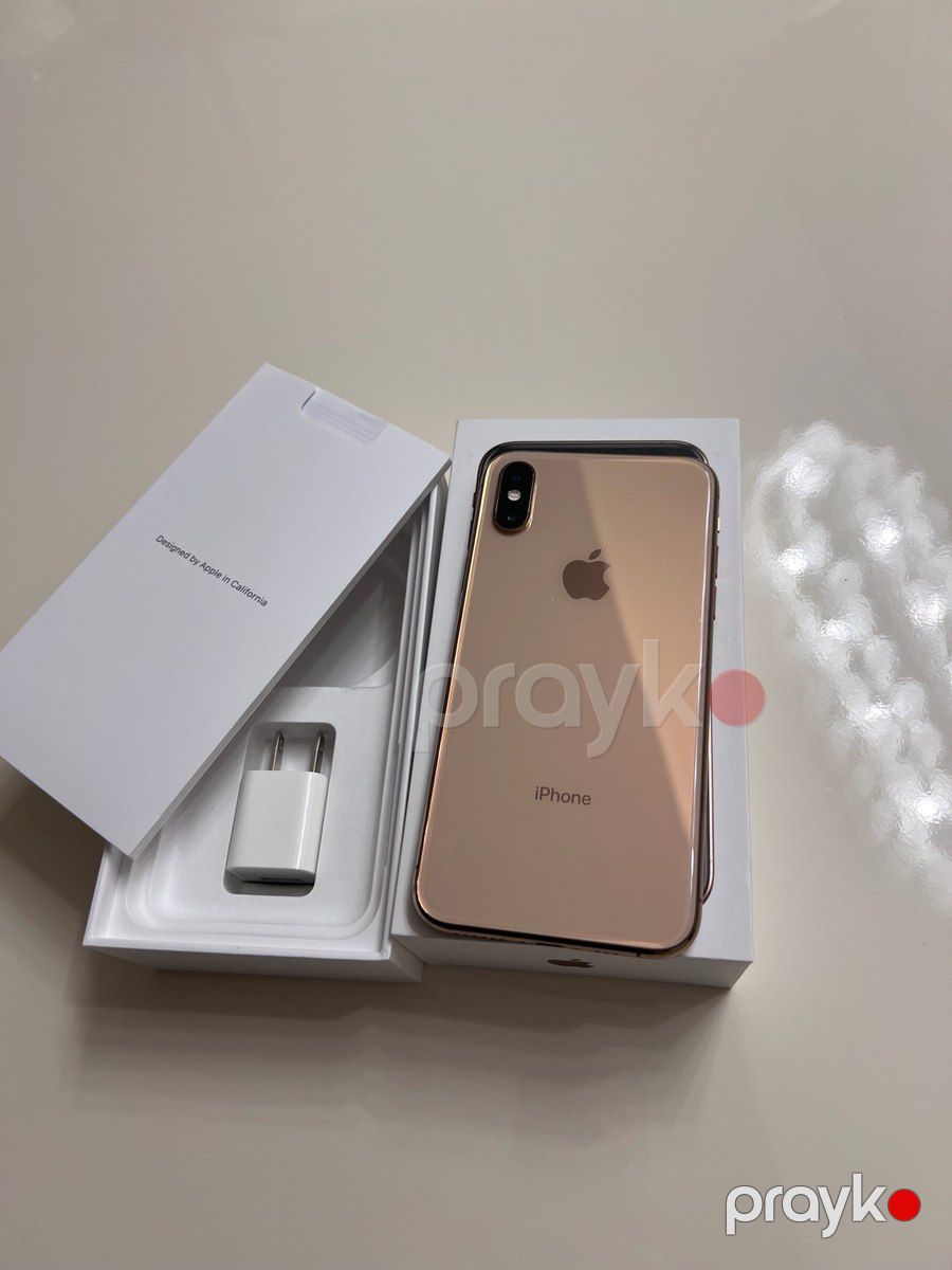 Apple iPhone XS Gold 256GB/4GB — Smartfonlar, Bakı (3)
