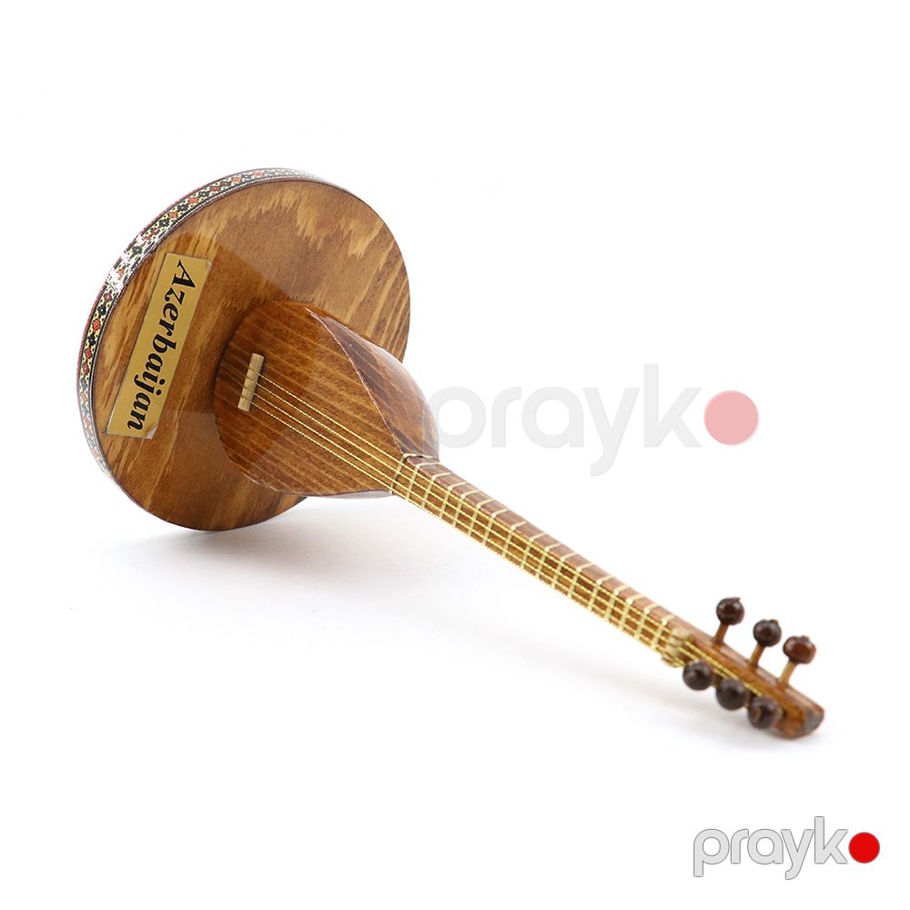 Əl İşi Milli Musiqi Aləti Saz Miniatür Saz Modeli Hədiyyəlik Miniatür Saz — Mallar, Bakı (6)