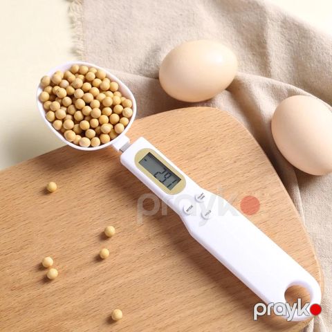 Rəqəmsal Mətbəx Tərəzisi 500q 0.1q Qida Çəki Ölçmə Qaşığı Qəhvə Çay Şəkər Qaşığı Tərəzi — Bakı