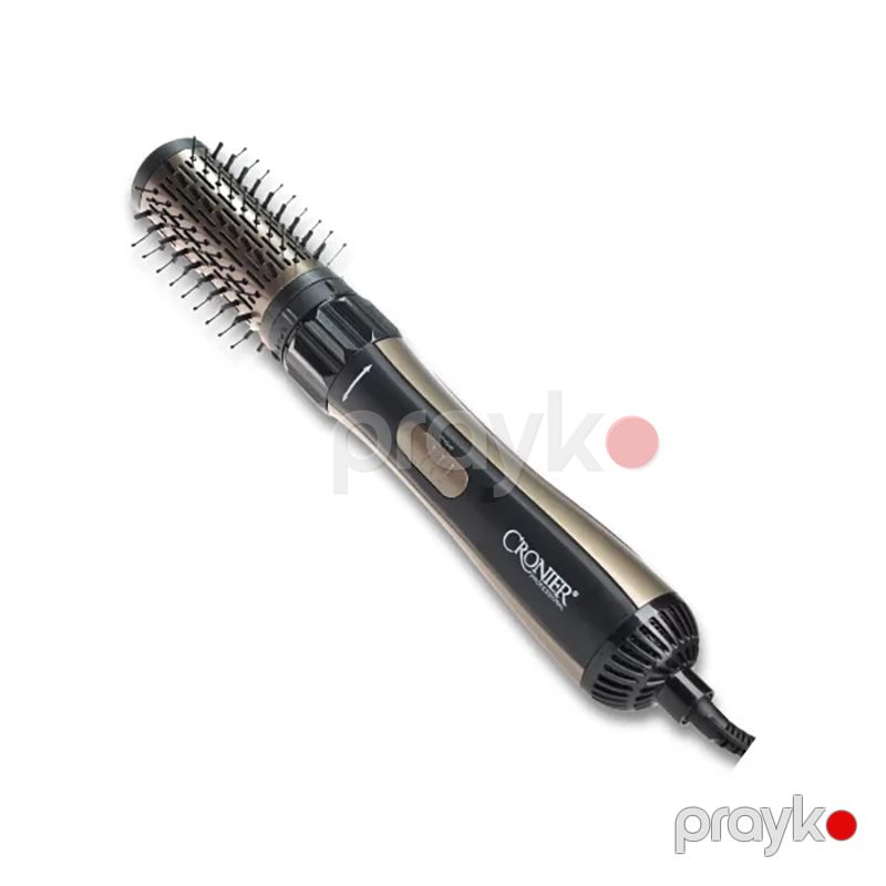 Cronier CR-6877 Professional Yüksək Sürətli 2-si 1 Arada Hava Feni Peşəkar Fırça Fen Yüksək Keyfiyyətli Saç Düzləşdirici Quruducu Fen 1200W — Fən, Bakı (5)