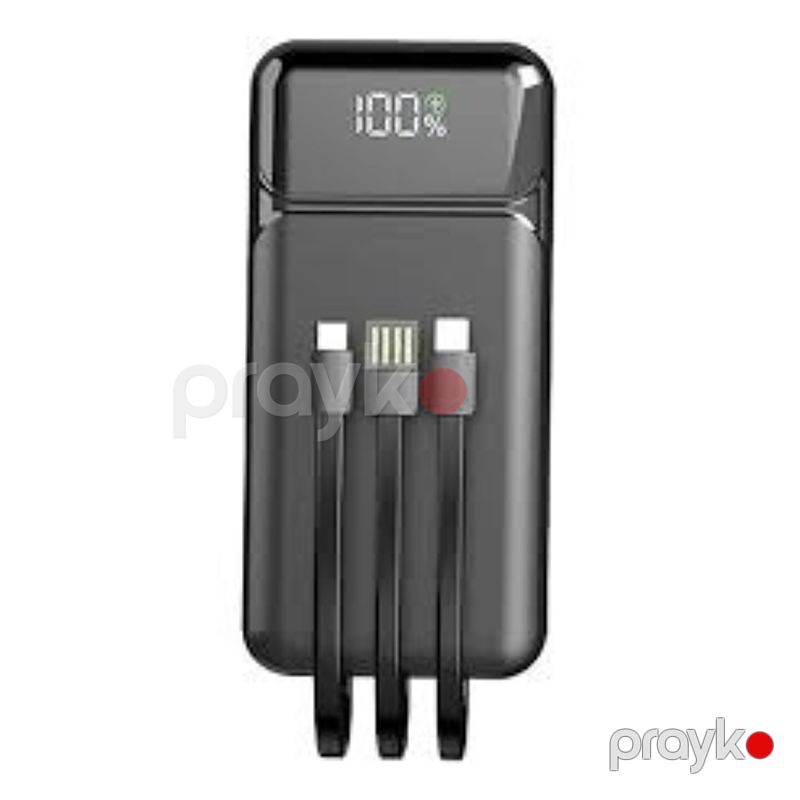Aspor A316 20000mAh 22.5W Portable Power Bank Fast-Charging Power Bank (Built-in Cables) — Telefonlar və qadjetlər, Bakı (3)