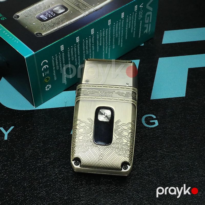 VGR V-335 Təraş Maşını Kişilər Üçün Yuyula Bilən Təkrar Doldurulan Peşəkar Təraş Maşını Trimmer — Usturalar, trimmerler və epilyatorlar, Bakı (7)