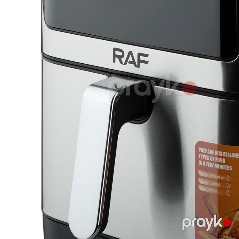 RAF R.5339 Reqemsal Hava Fritözü 1800W Gücündə Peşəkar LED Ekran Böyük Tutumlu Gümüş Air Fryer 10L — Digər mətbəx texnikası, Bakı (4)
