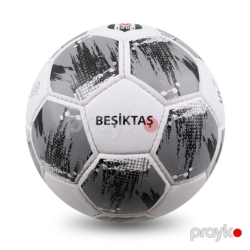 Dayanıqlı PU Dəri Materialdan Hazırlanmış Beşiktaş Futbol Topu Ağ Qara Dizaynlı Klassik Futbol topu — İdman, hobi, istirahət, Bakı (2)
