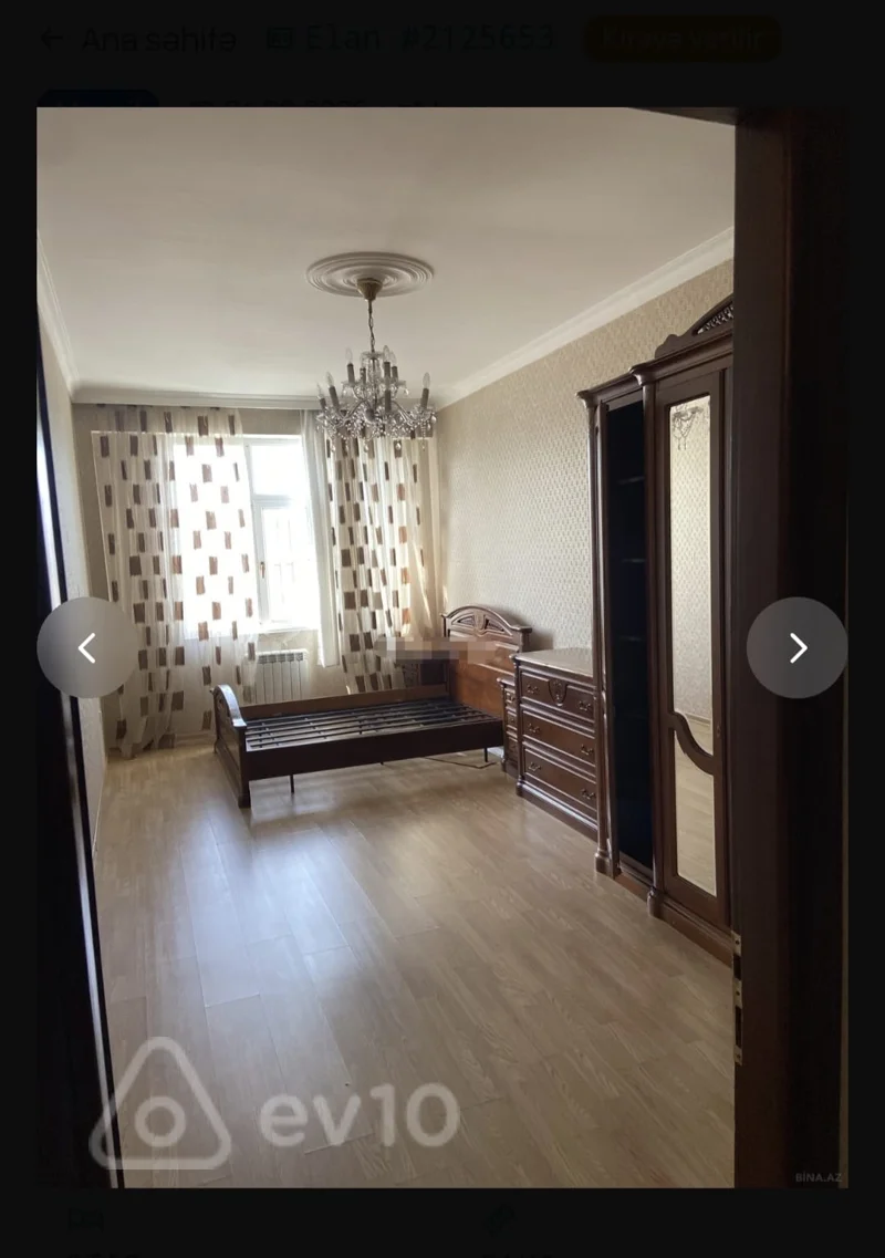 2 otaqlı mənzil, 80 m², Cəfər Xəndan — kirayə — Mənzil, Bakı (7)