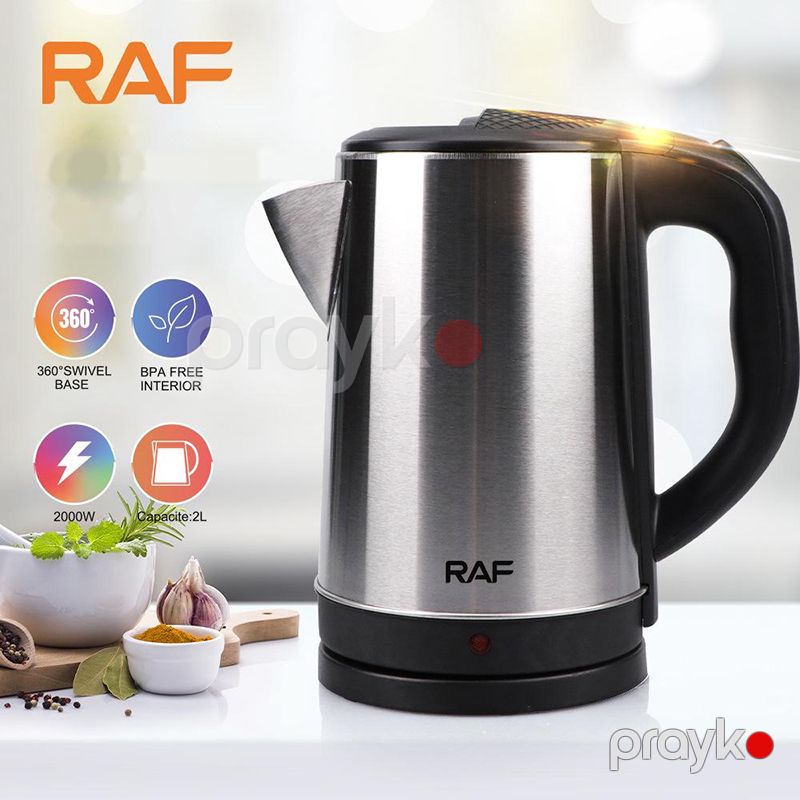 Paslanmayan Polad RAF.7886 Avtomatik Söndürmə Funksiyalı Elektrik Çaydanı 2.0L Peşəkar Elektrikli Polad Çaydan — Elektrik çaydanları və termoslar, Bakı (2)