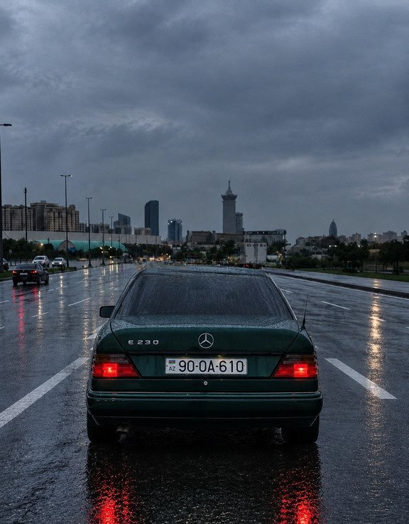 Mercedes 230 E, 1991 il, 430000 km 90-OA-610 — Avtomobillər (5)