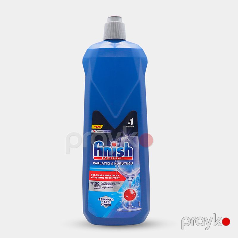 Finish Bulaşık Makinesi Parlatıcı & Kurutucu Limonlu 800ml Yeni Finish Powerball Qab Yuyucu Maye Toz — Mallar, Bakı (5)