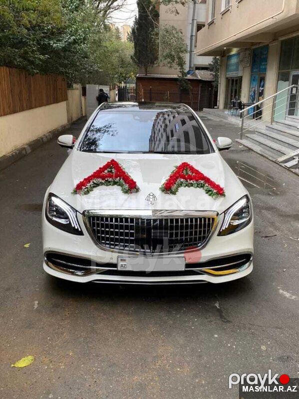 Mercedes S class Long Maybach, 2020 il — Minik avtomobili icarəsi, Bakı (2)