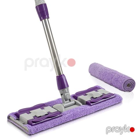 Qısqaclı Döşəmə Təmizləyici Mop Kafel, Divar, Səth və Şüşə Təmizləmək üçün Mop — Bakı